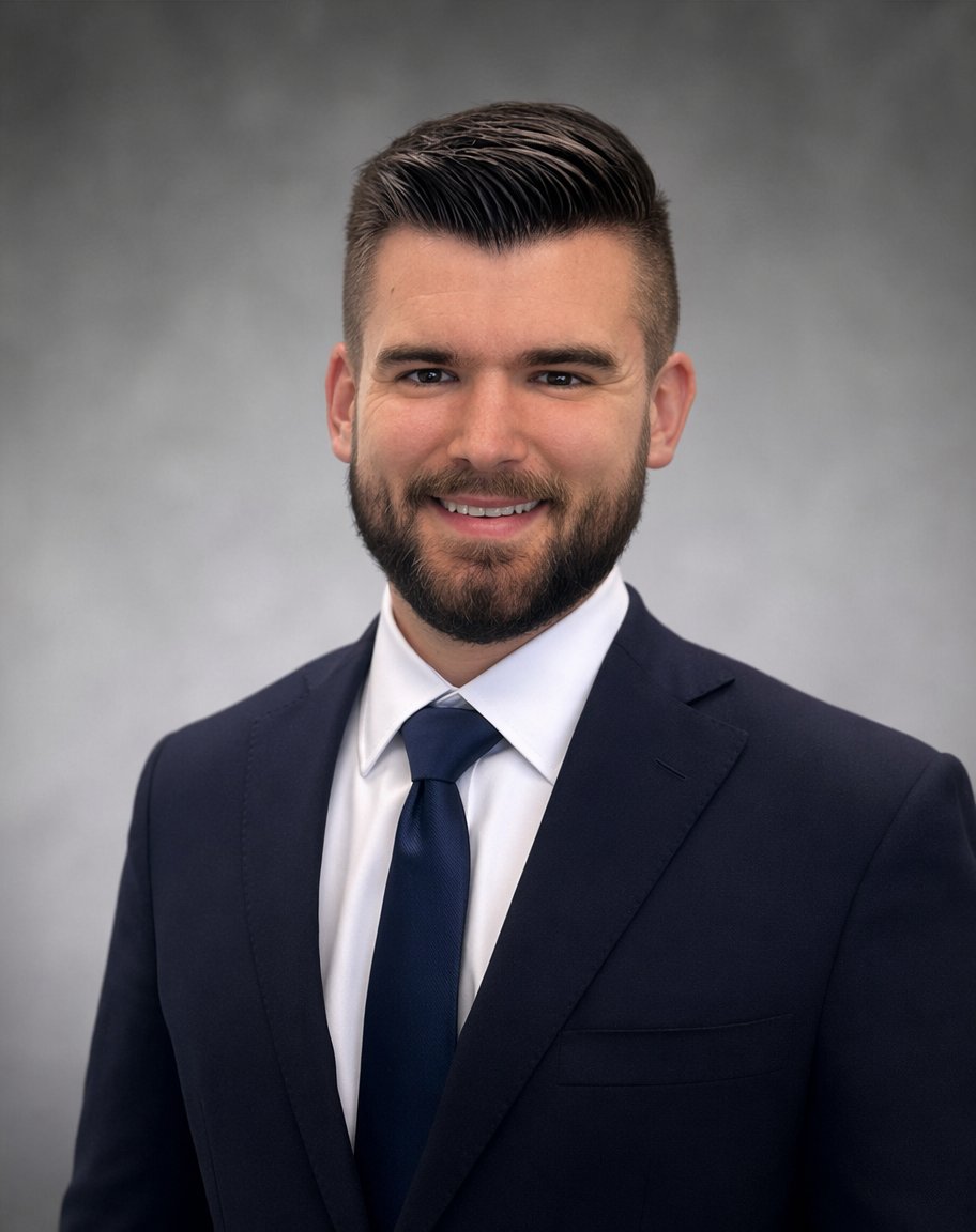 A professional headshot of Sam Addington, Investment Advisor Representative of City Center Financial in Colorado Springs, CO